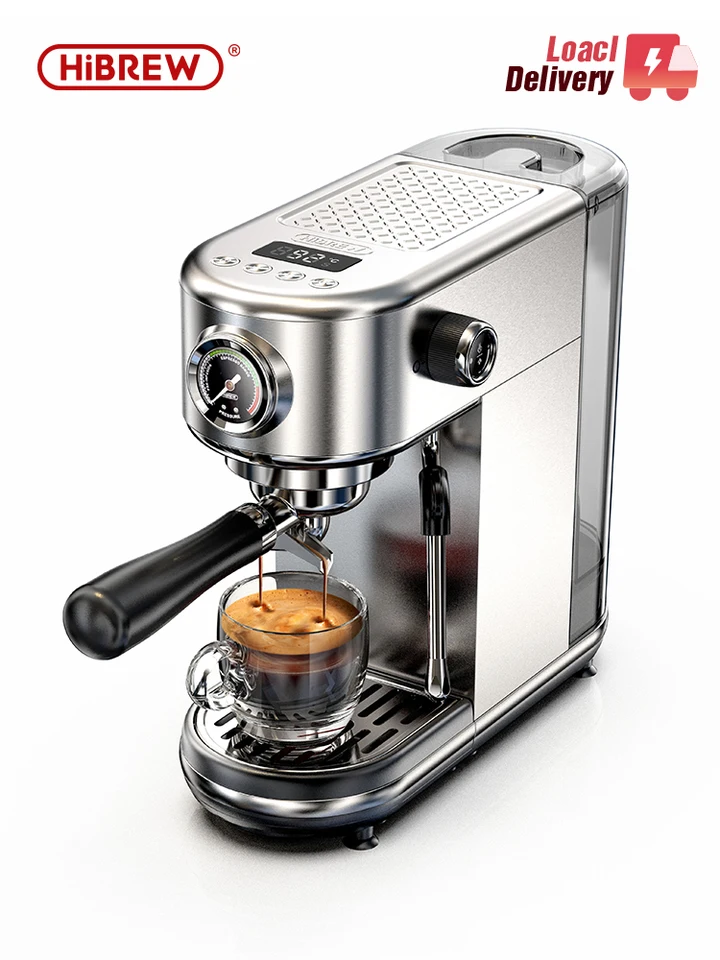 HiBREW 20Bar 半自動エスプレッソコーヒーマシン温度調節可能な