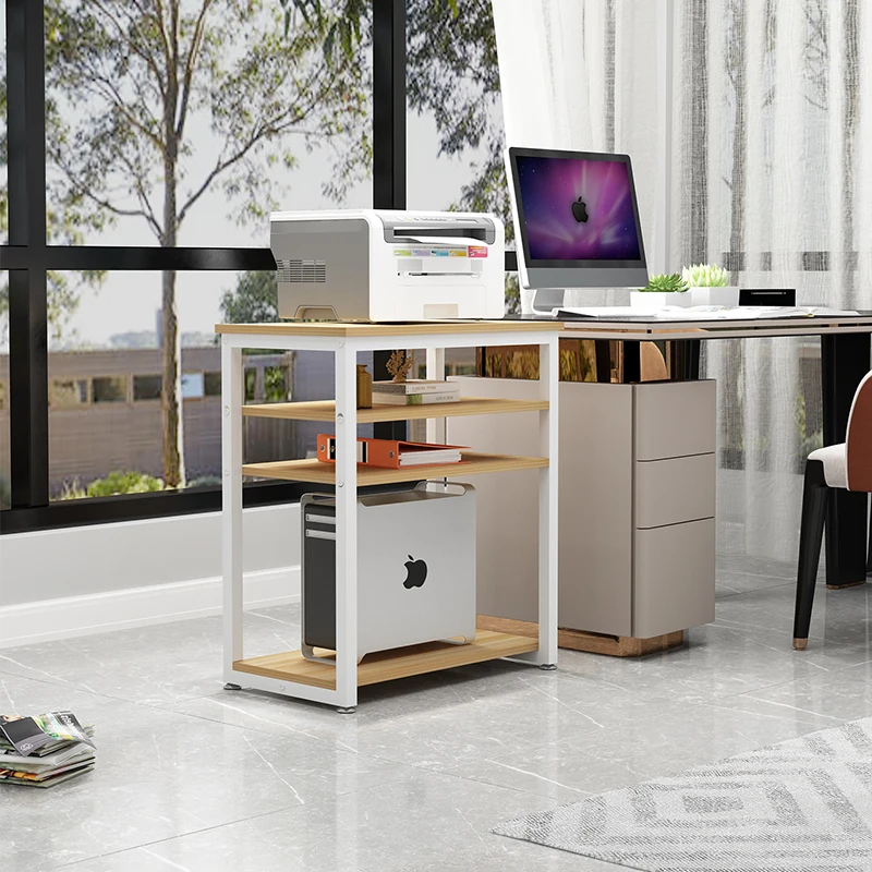75 Cm High Desktop Computer Host Storage Rack Office Printer Storage Rack Computer Desk Layered Host