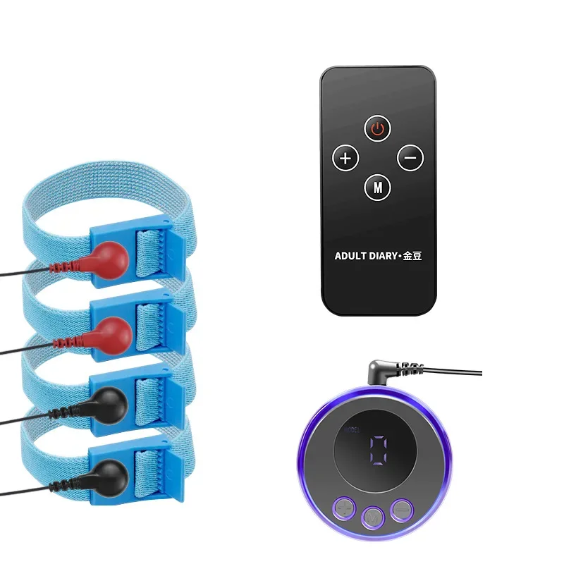 Penis Delay Ejaculation Sex Toys For Men Masturbation Medical Themed Toys Electric Shork Penis Ring Flirt Accessory Stimulator