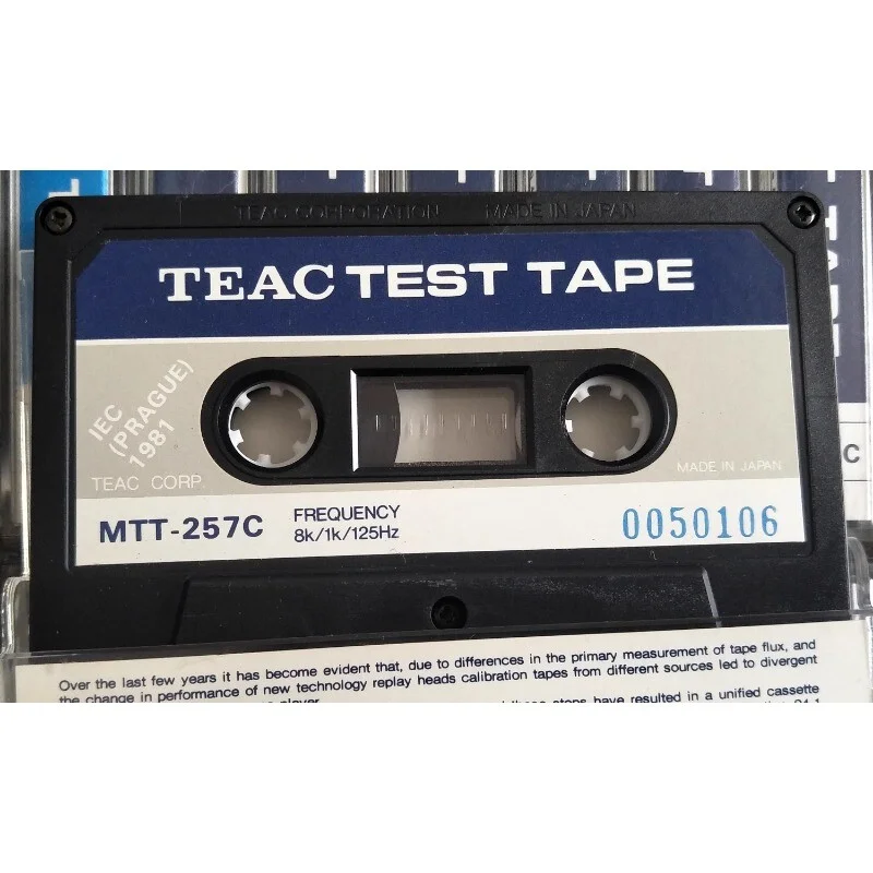 FOR TEAC MTT-257B/MTT-257C/TCC-142/CT-WR/CT-N/KT-100WR/KT-F/Test