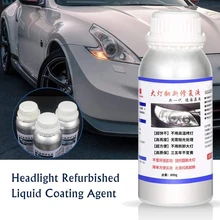  Polish Headlight Chemical Polishing Kit Headlight Liquid 800ml Polymer Repair Fluid The Headlights Car Headlight Restoration Kit 