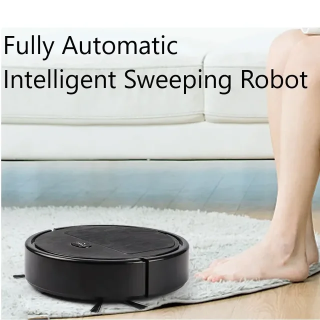 2025 Automatic Cleaner Sweeping Robot Sweep Vacuum Cleaner Mopping The Floor Mini Cleaner Home Use Intelligent 3 In1 Sweeper 1