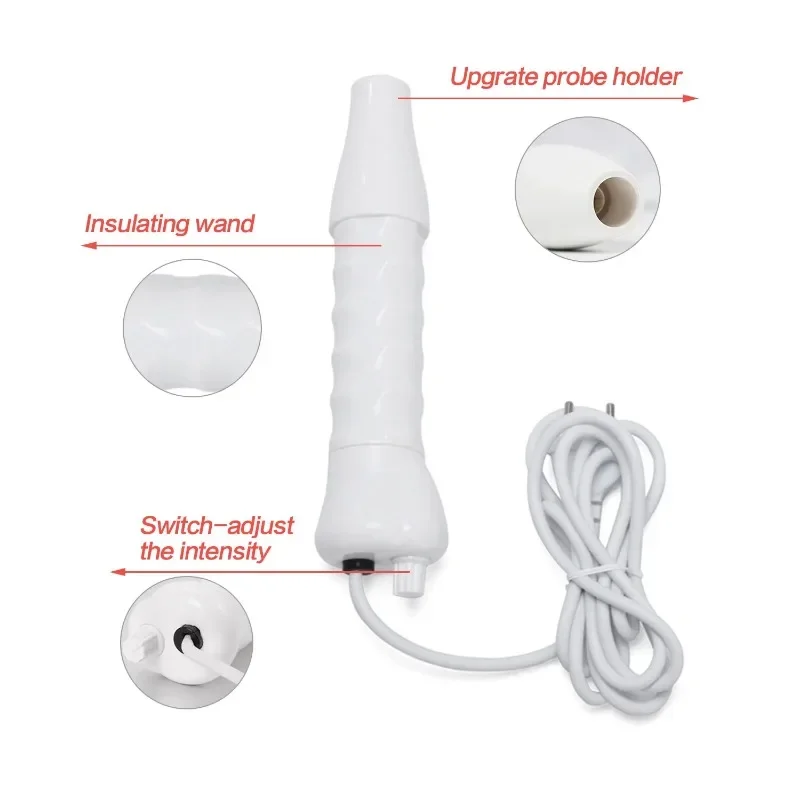 Portable High Frequency Facial Machine Skin Therapy Acne Spot Wrinkles Remover Beauty Facial Care beauty instrument