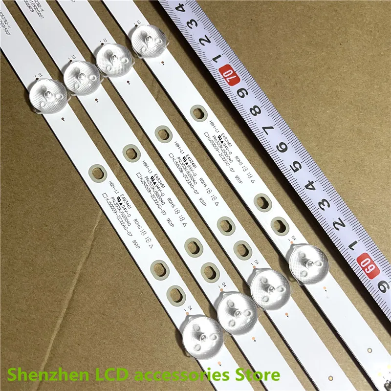 FOR KJ50D09-ZC22AG-05  KJ50D09-ZC22AG-07  PN 303KJ500040   9LED   99CM   3V    LCD TV backlight bar 100%new  3