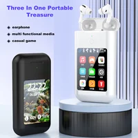 Auriculares táctiles con pantalla grande, batería grande, función múltiple, estilo intrauditivo, linterna, Banco de energía, auriculares, juego de música