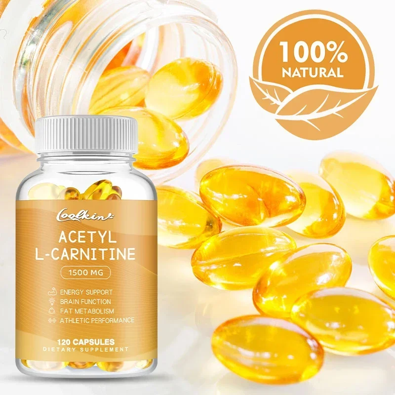 AcetylLCarnitineSupplementCapsules1500MgSupportsBrainEnergy