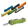 Key Holder Clip Organizer Compact Keychain Key Hard Aluminum Oxide Intelligent Flexible Aerospace Case（Random Color） 4