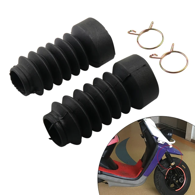 Manchon de Protection en Caoutchouc pour Amortisseur Avant de Moto et  Scooter, Accessoire pour BWS 100 4 Credible BWS100 - AliExpress