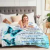 Ultra-Soft Flannel Throws Blankets, Sister in Law Sisters, Warm Quilts for Bed Couch, Birthday Gifts 3