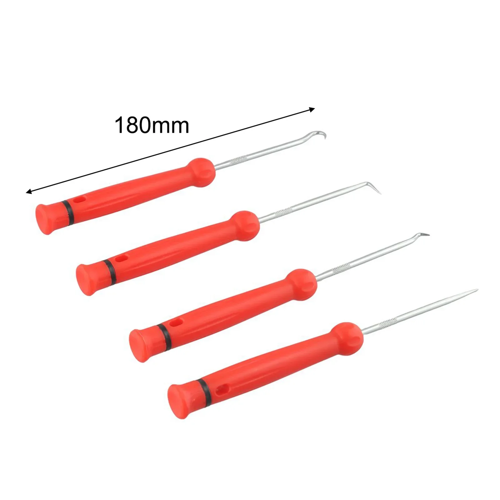 

4Pcs 180mm Car Auto Vehicle Oil Seal Screwdrivers Set O-Ring Seal Gasket Puller Remover Pick Hooks Universal Car Repair Tools