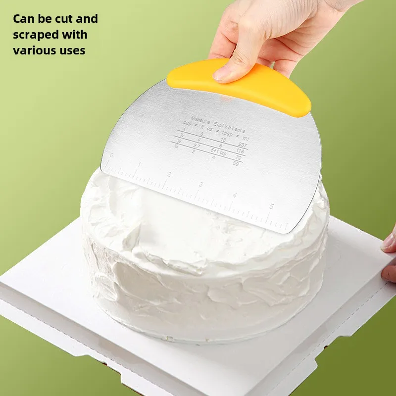 Dough cutter Stainless Steel Dough Cutter Blade Baking Scraper Kitchen Tool