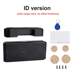 Smart Keyless Electronic Drawer Lock with NFC Sensor and Tuya App Control (Black EM Card Unlock)