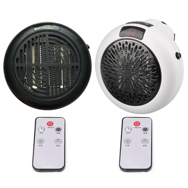 Space Heater,portable Wall Outlet Space Heater With Thermostat Led Display, 350w Safe And Quiet Ceramic Heater Fan - Heating u0026 Fans - AliExpress