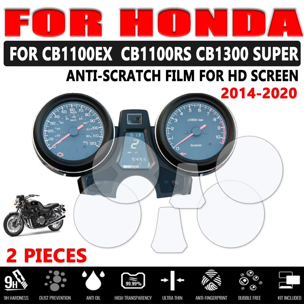 

For Honda CB1100EX CB1100RS CB1100 EX RS CB1300 SUPER 2014-2020 2019 Motorcycle Cluster Scratch Protection Film Screen Protector