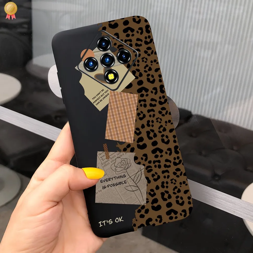 Black Pink Soft TPU Silicone Phone Case Bumper Coque