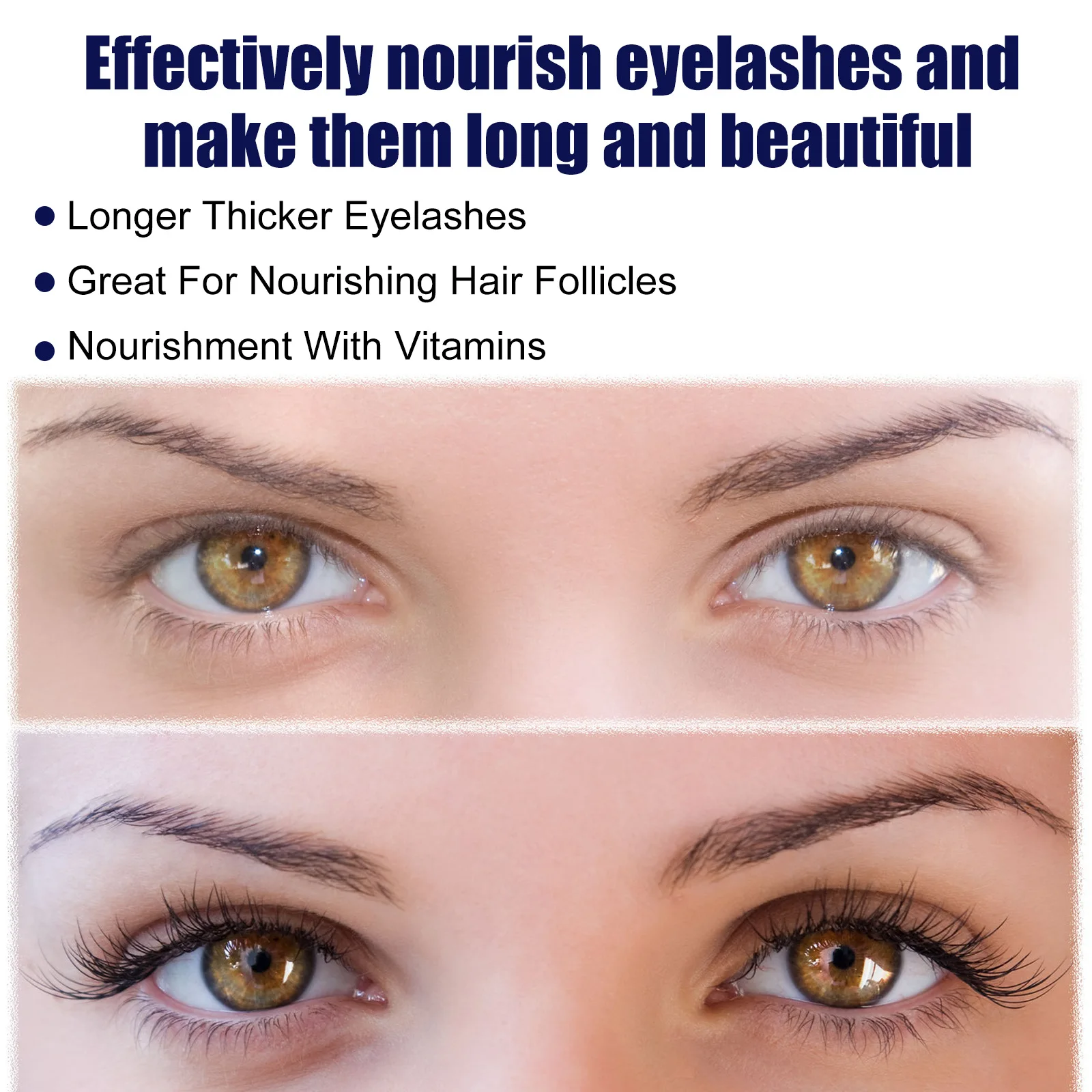Schnelles Wimpernwachstumsserum, Enhancer, Lash Lift, Verlängerung, vollere, dickere Wimpern, längere Augenbrauen, Wimpern Enhancer, Produkt für Frauen_voghion.com