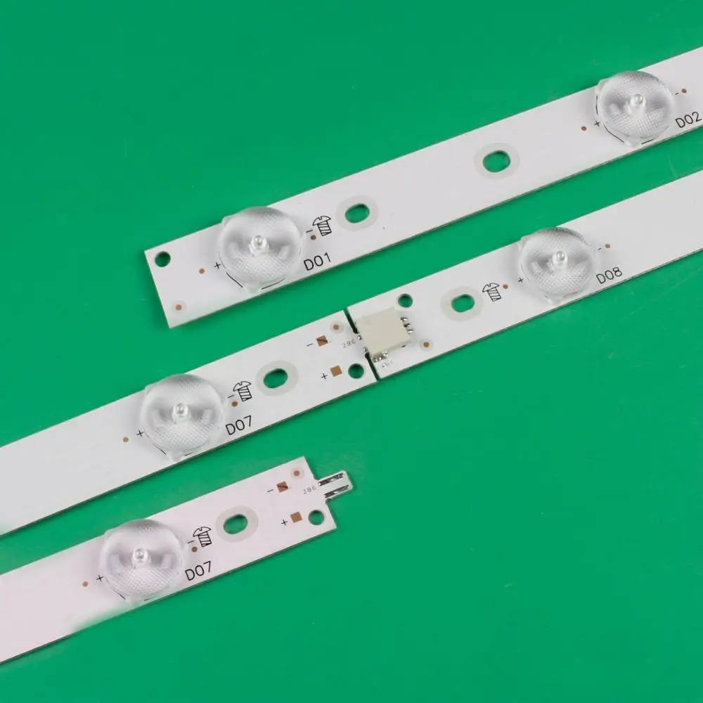 Tira Led para Lbm550m0701-ky4 55puh6101 55pus6551 55pus6561 55put6401 55pus6201 12 55pus7272 12 55pus6101 12 14 Pcs - Imagem 3