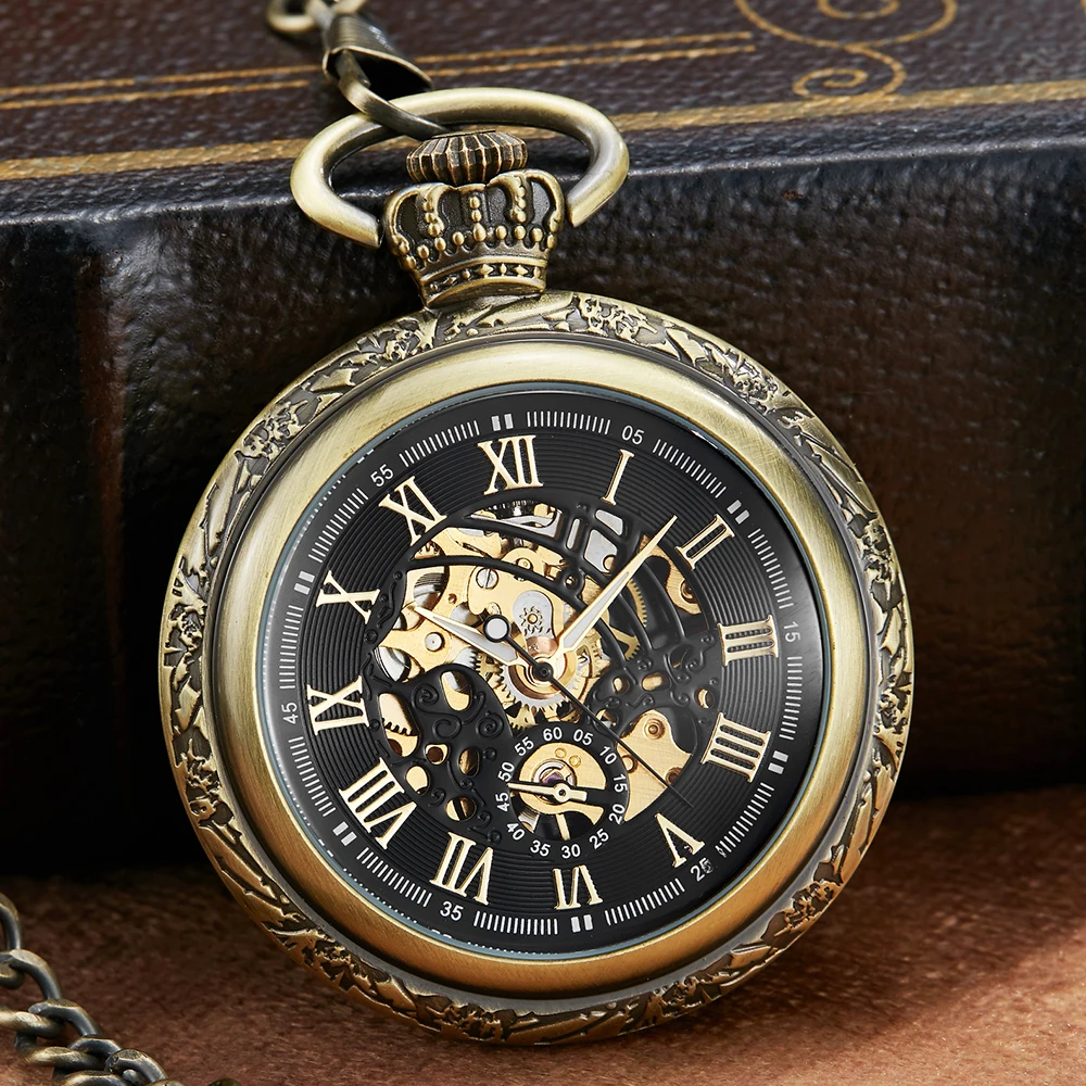 

Antique Dropshipping Mechanical Pocket Watch Retro Steampunk Pendant Clock Hot Sale Souvenir Vintage Watches reloj de bolsillo