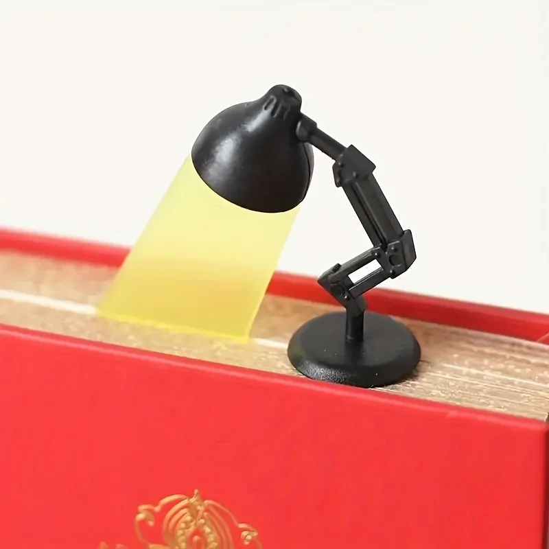 1 Stück einzigartiges Lesezeichen in Cartoon-Schreibtischlampenform – perfekt für Büromaterial – Detail 1