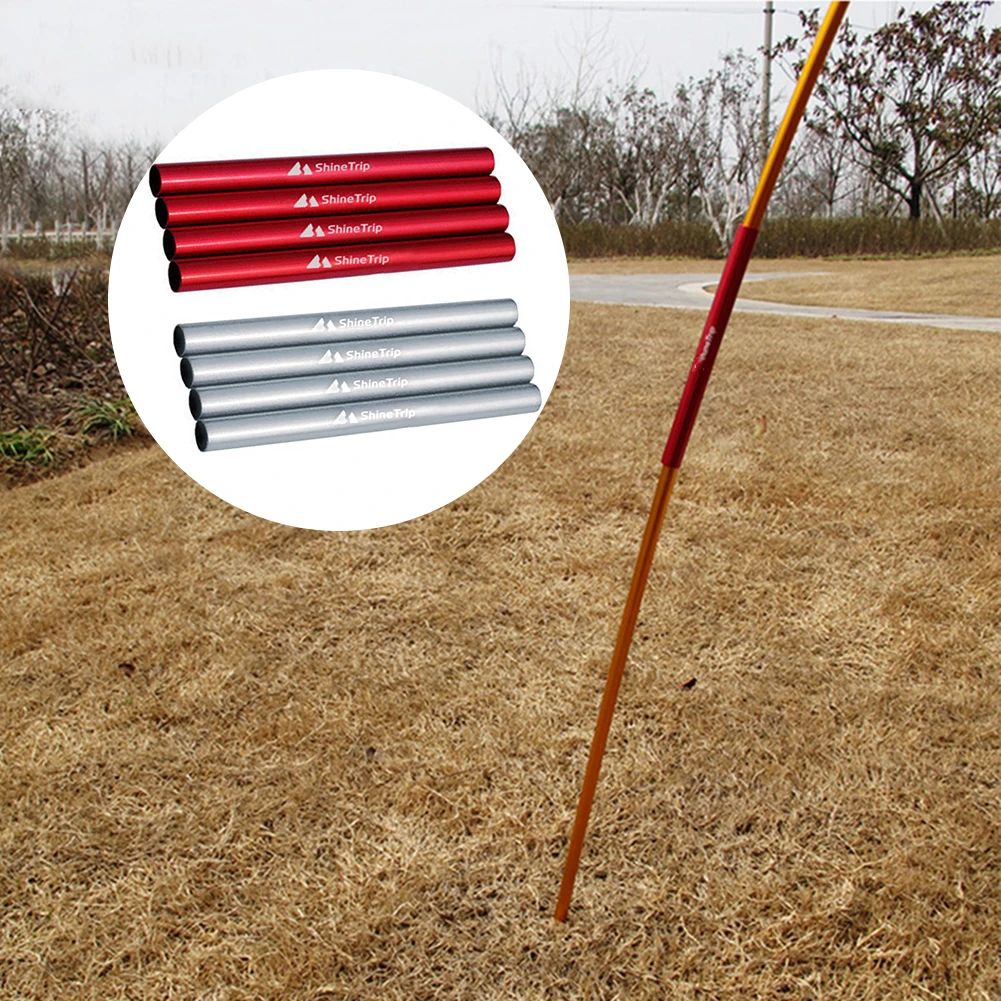 4pcs Durable Aluminium Alloy Tent Pole Repair 2