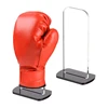 Boxing Glove Storage Holder 2 Pcs Acrylic Display Stand Easy Stand For Home Bedroom Office Bedroom Desktop Stand 2