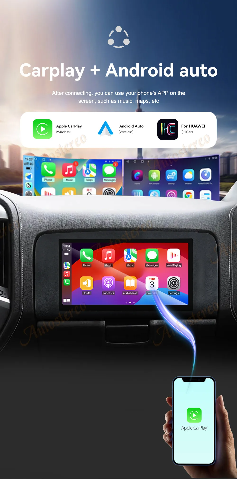 Car Passenger Screen Instrument Dashboard For GMC Denali 2014-2019 Digital Clust