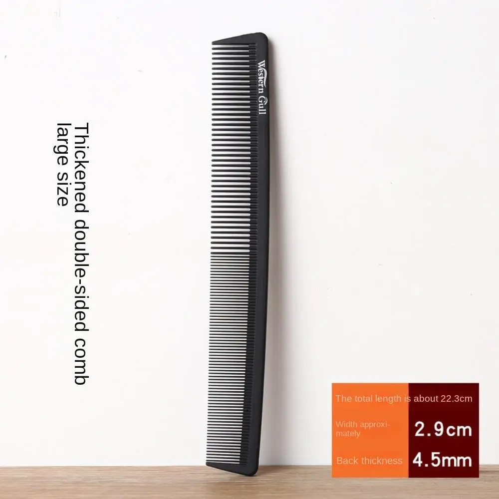 Hair Salon Portable Fine-tooth Pin Anti-static Hairdressing Hair Cut Comb Women Hair Comb Handle Hair Brush Hair Styling Tool