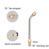 High Pressure Cleaning Machine Car Wash Water Gun Extension Rod Elbow Nozzle Cleaning Fan-shaped Air Conditioning Car Parts 6