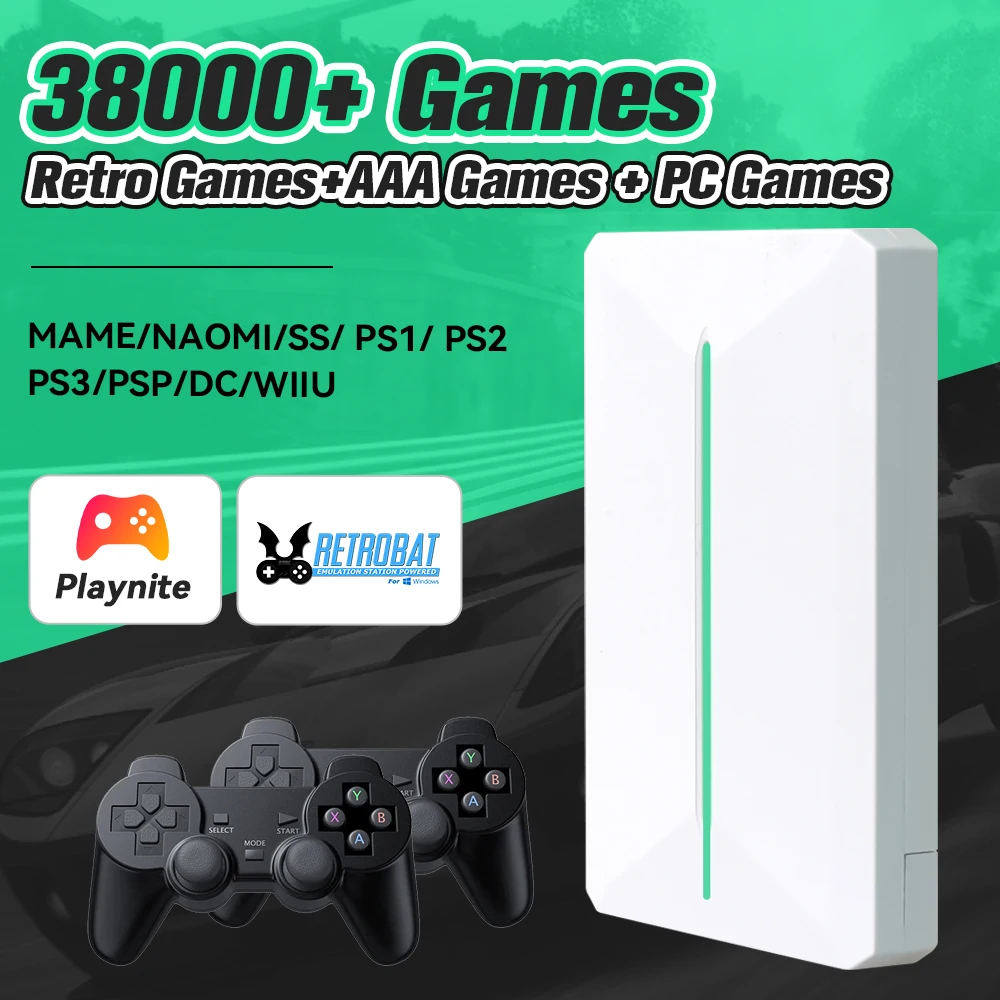 Disque Dur Externe 50 000 Jeux Rétrogaming (PC, PlayStation 3, Xbox 360, Wii U, Amiga, Arcade)
