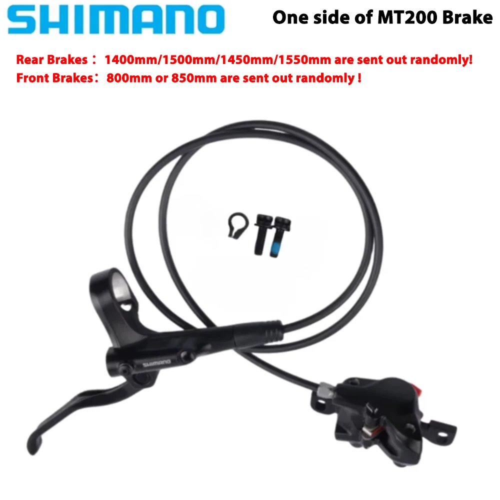 Shimano-MT200油圧ディスクブレーキ,mt200ブレーキセットの片側