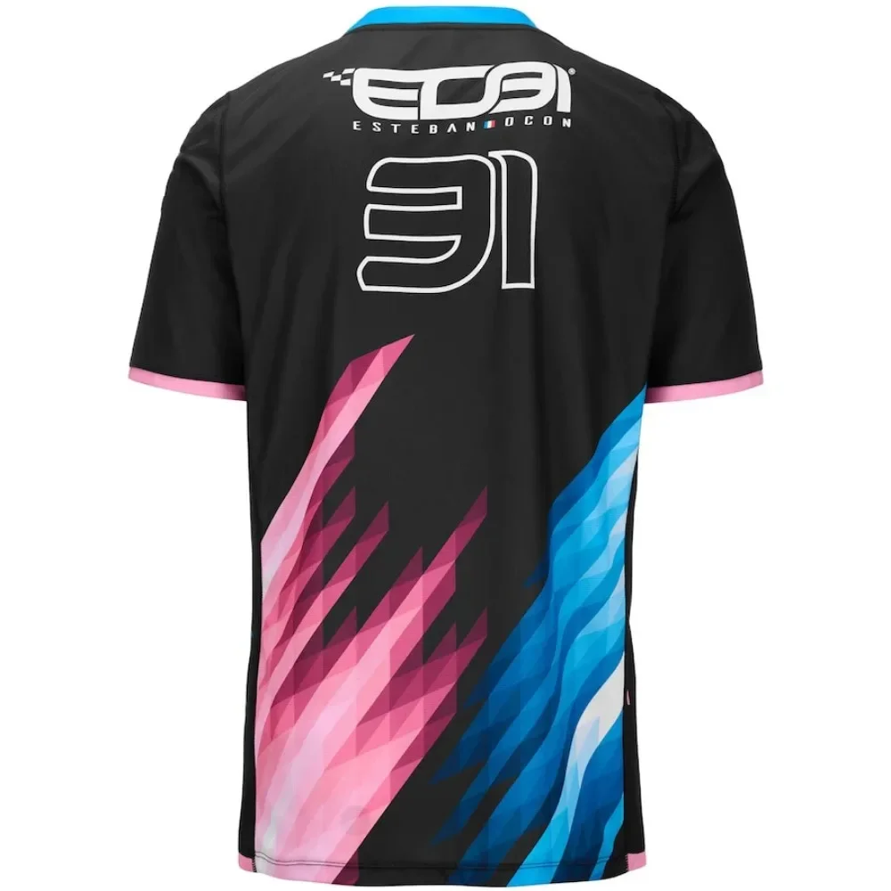 Formula1 Team Racing Men's Summer Extreme Sports T-shirt Racing Jersey Team Short Sleeve Tshirt Tops Fashion Women Tee Clothing