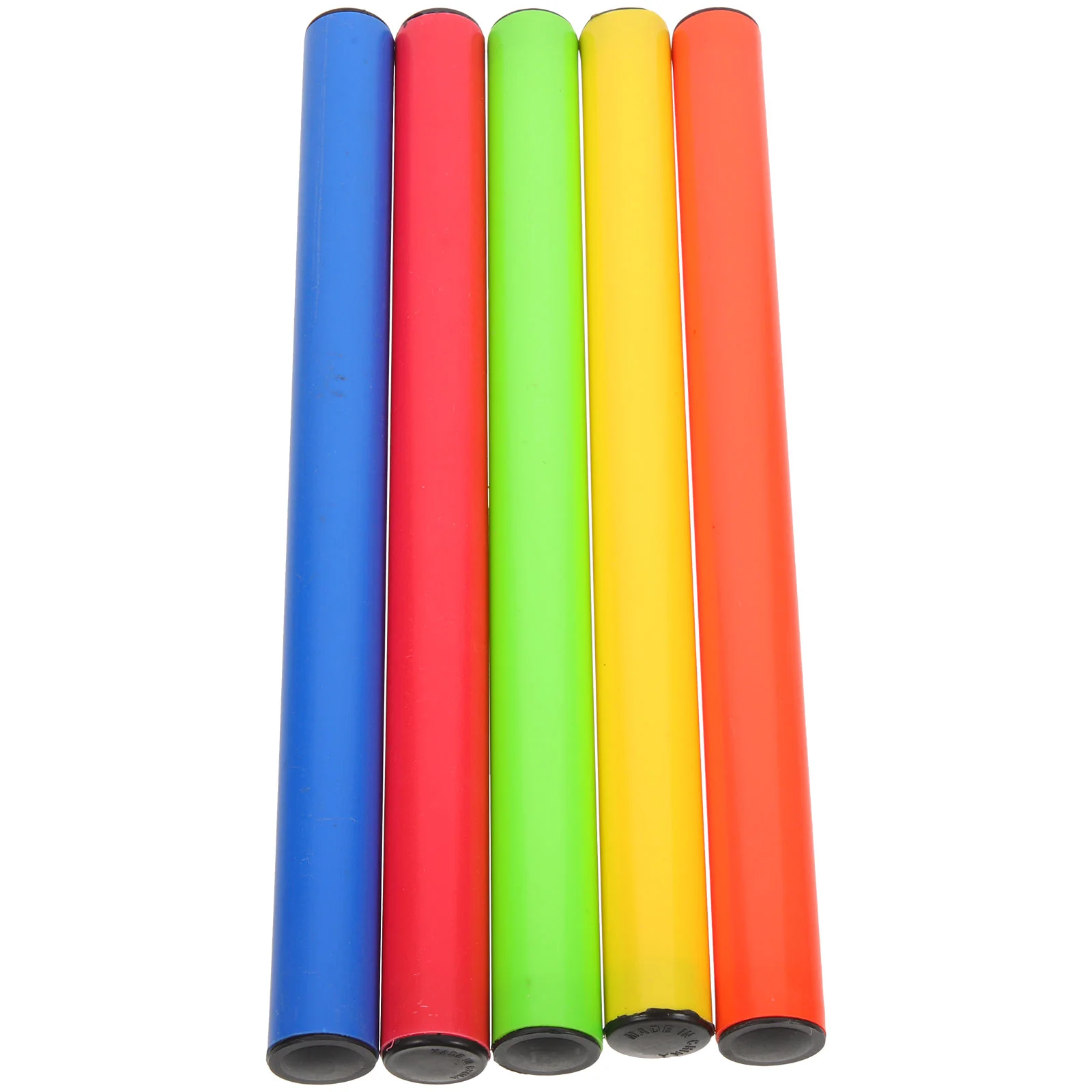 5 Pcs Running Sticks Sports Bag Relay Race Plastic Supply Kids Racing Accessory School Child