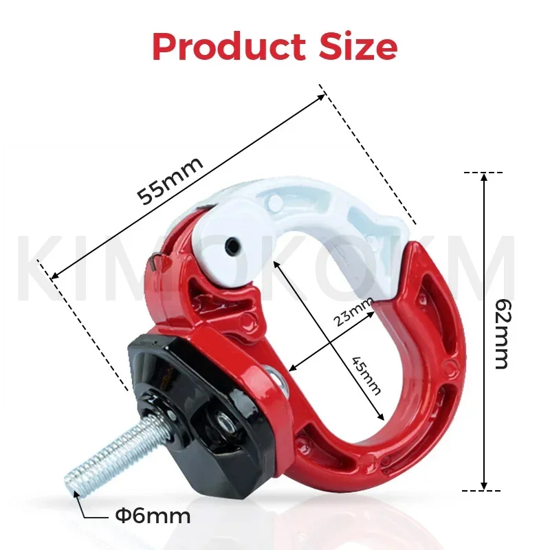 Motorcycle Helmet Holder Motorbike Universal O-type Luggage Hook Helmet Holder