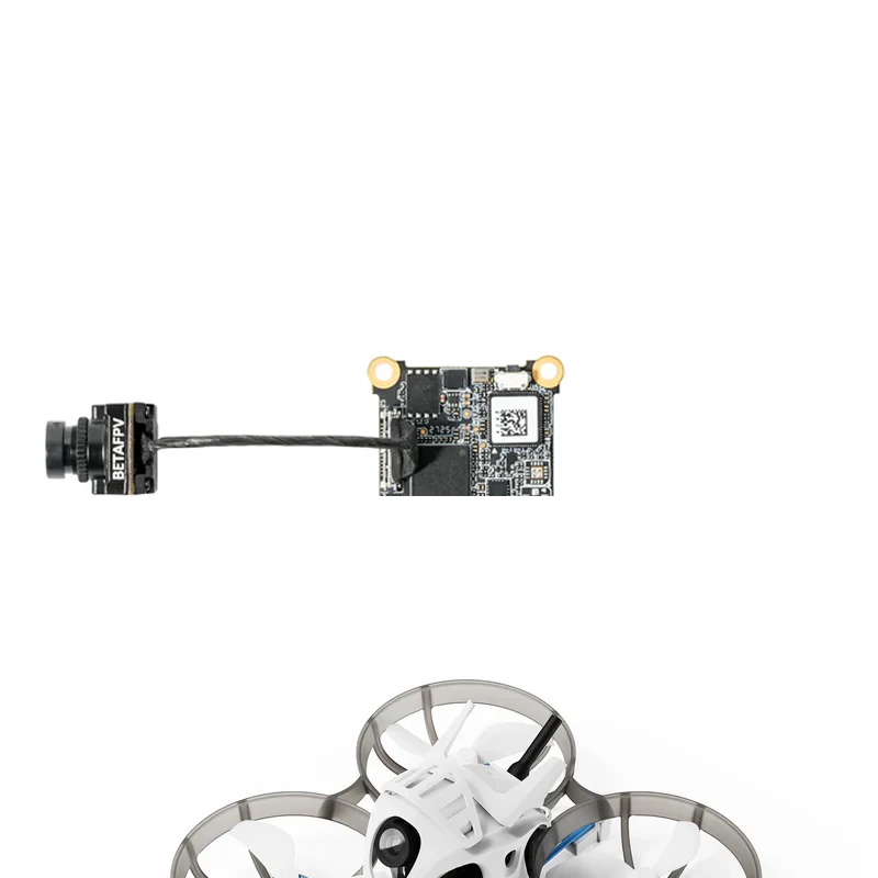 Détail des ports d'antenne et de la carte mère du P1 Air Unit HD VTX ArtLynk.