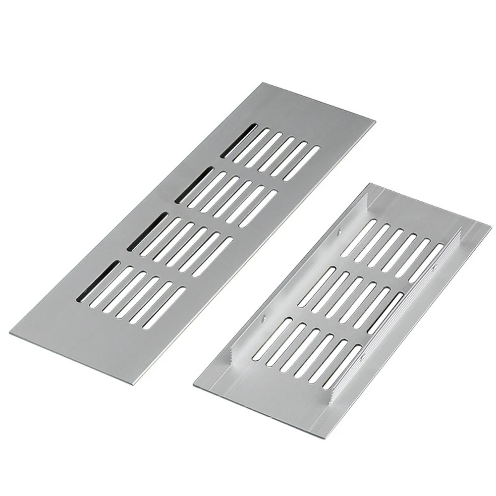 

Grille Ventilation Grille Aluminum Alloy Durable Practical To Use Quality Material Silver Quality Is Guaranteed For Wardrobes