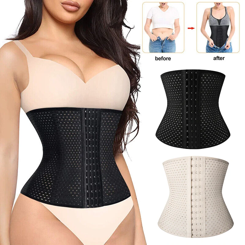 

Back Lumbar Support Belt Waist Trainer for Women Body Shaper Slimming Waist Cincher Brace Back Pain Relief