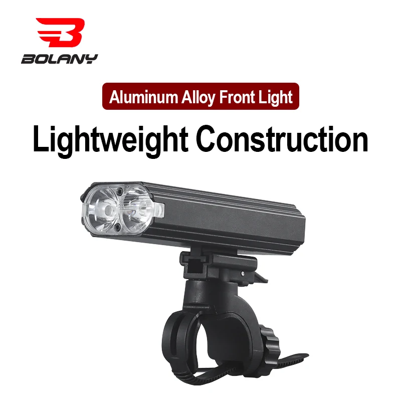 

BOLANY Велосипедный фонарь 3000 мАч Фонарик 600LM Дальний и ближний свет Велосипедный передний фонарь с USB зарядкой Водонепроницаемый MTB Дорожный велосипедный фонарь