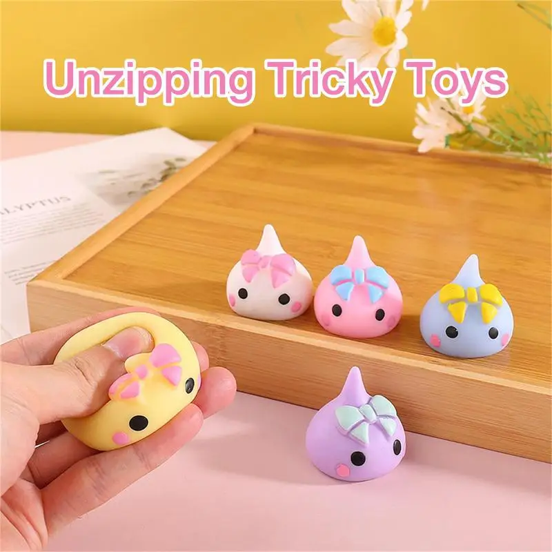 

Fidget Stress Toy Creative Prank Toys Cute Squeezable Gag Doll Sensory Toy Squeeze Ball For Kids Easter Birthday Christmas Gifts