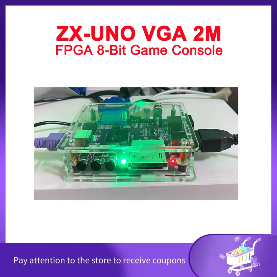 uno 様 ZXUNO VGA 2M Game Console 8-Bit Multi-soft Core FPGA Board