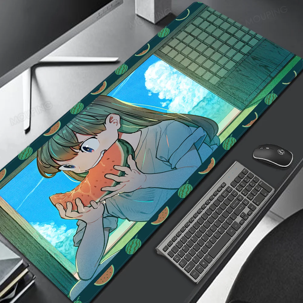 

Big Art Mouse Pad Kawaii Gaming Anime Mouse Mats Setup Gamer Accessories Table Rug Deskmat Mat Pad on The Table Keyboard Pad