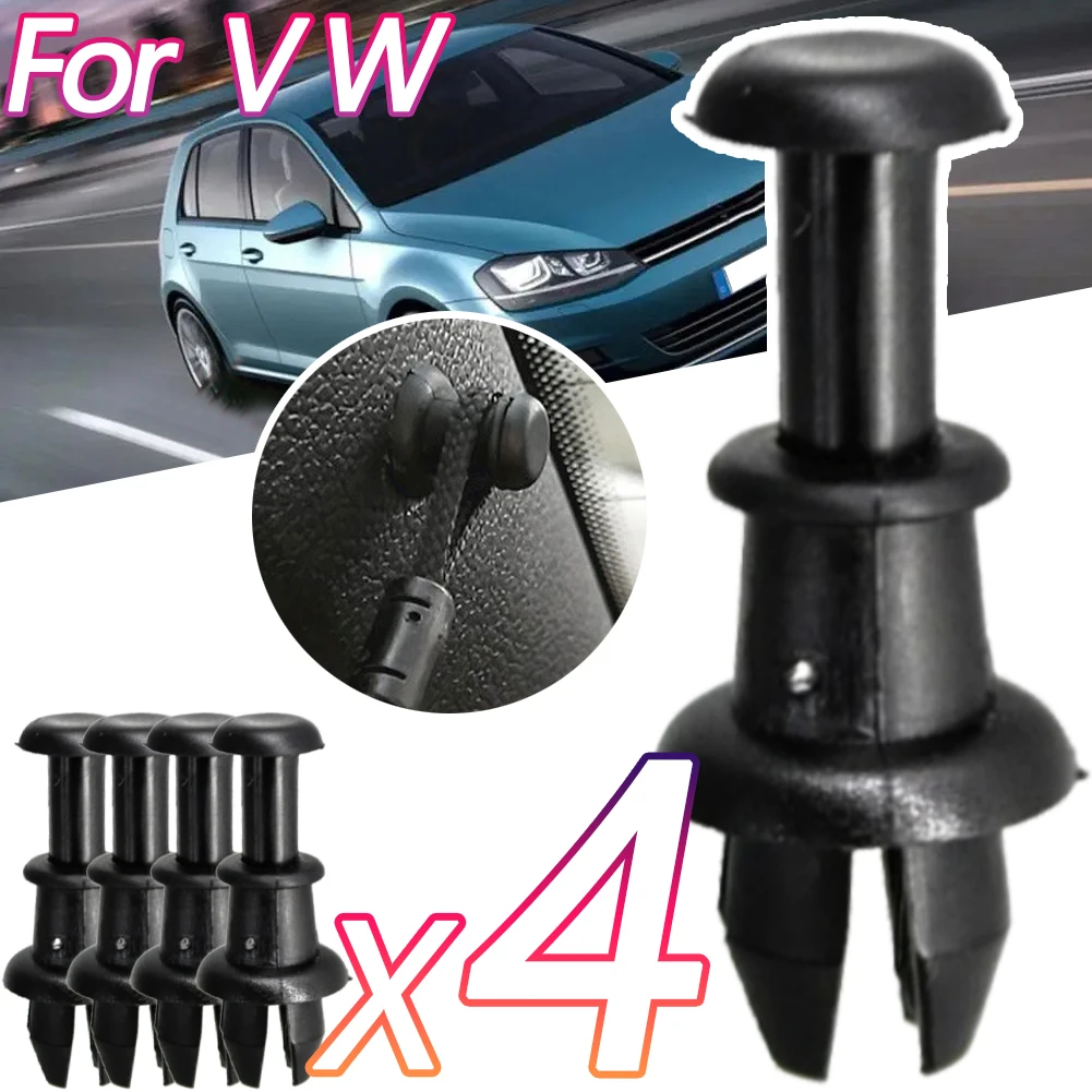 2/4 Boot Trunk Clips Parcel Shelf Strap String Tray String Hanger Pivot Hook Per Vw Volkswagen Golf 5 Mk6 Tiguan Polo Up T-Cros
