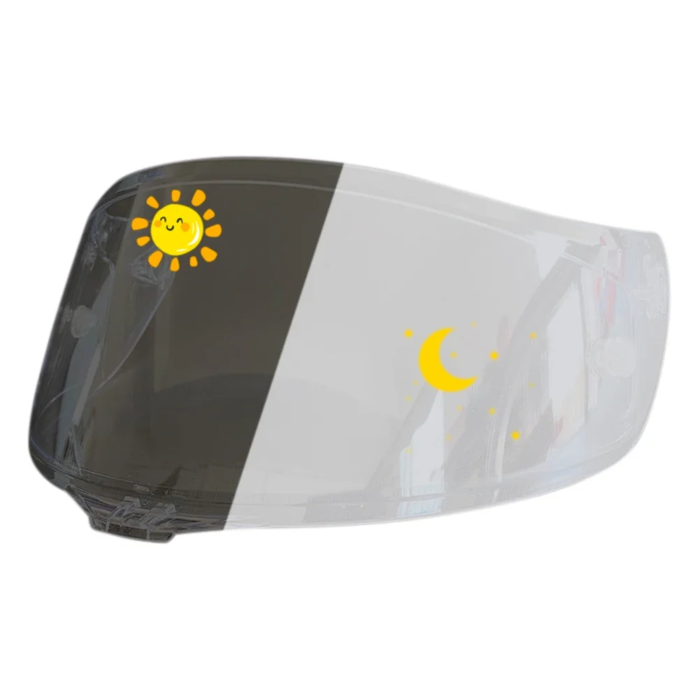 ������� ��� ���� ũ�� �� ������ Uv ��ȣ Casco Moto Visera Sunshield For AGV K5S K3SV K1 K5 ��� hromic ����