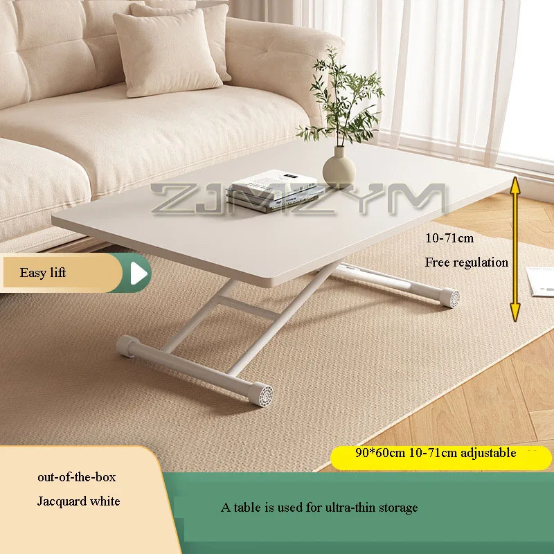Folding Tea Table Liftable Coffee Table Multi-functional Simple Portable Computer Desk Side table Side Bed Tables Mini Home Furniture
