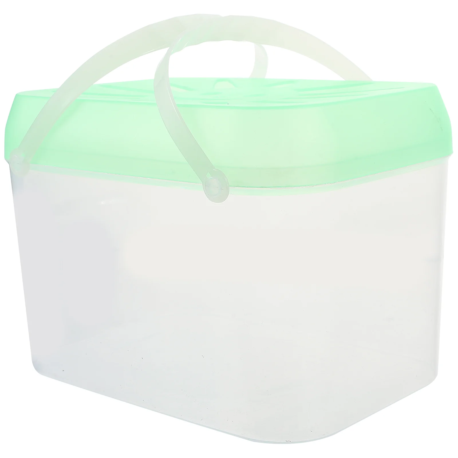 

Large Portable Transparent PP Plastic Fish Tank Small Pet Nest for Home Decoration Random Color