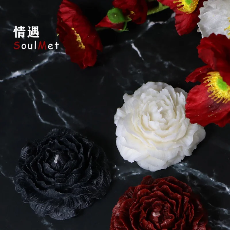 Low temperature candlessmSexy Props Gilding Wax Drip Aromatherapy45Degrees Rose Petals Does Not Hurt the Skin for Couples and Ad