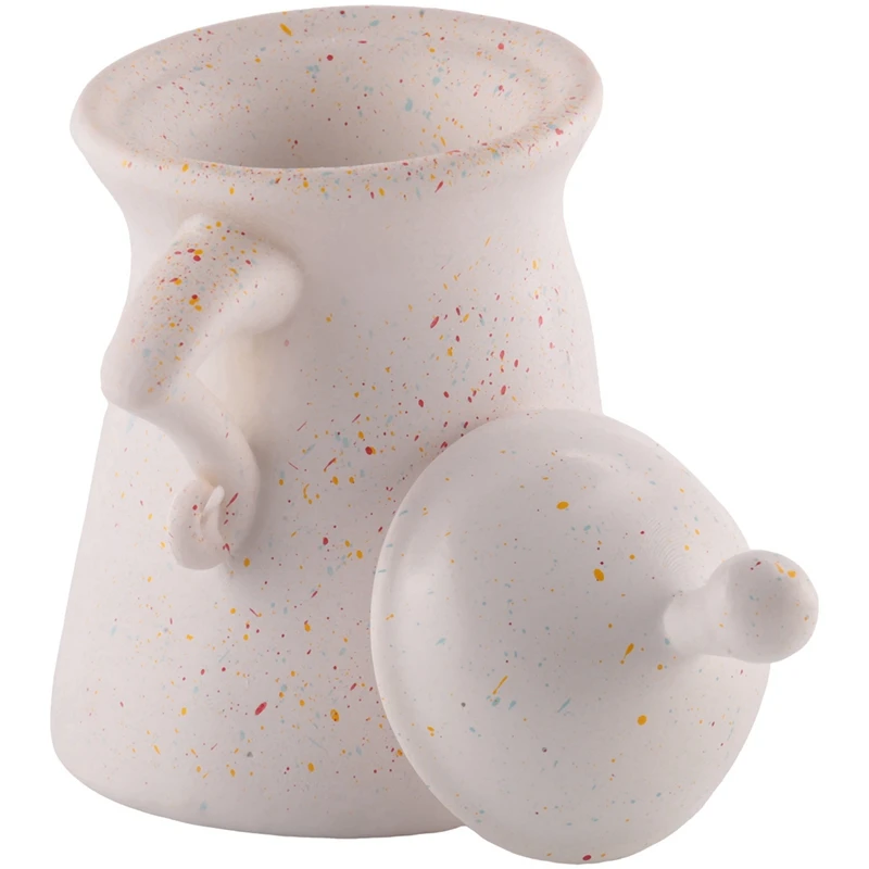 Canister With Attitude Fun Sassy Airtight Kitchen Storage Canisters + Airtight Lid For Kitchen,B