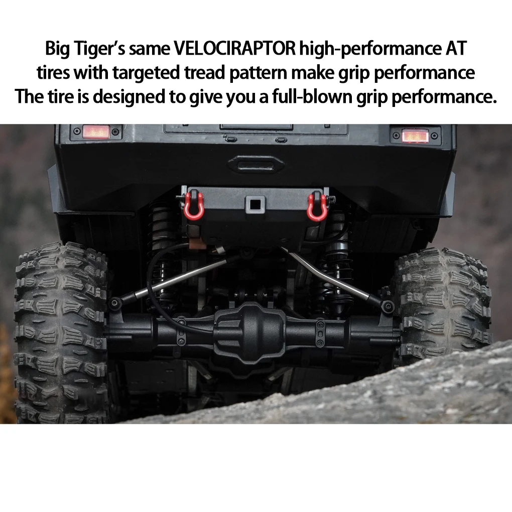 CROSSRC EMO X3 Big Tiger 1/8 remote control electric rescue vehicle climbing vehicle off-road vehicle RTR Northeast Tiger 6