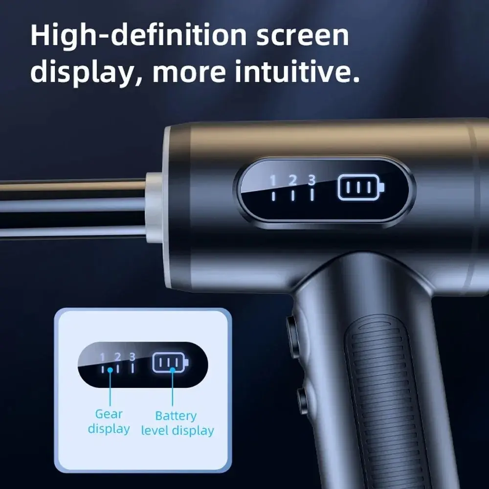 Car Vacuum Cleaner Wireless Vacuum Cleaner Handheld Vacuum Pump Mini Vacuum Cordless Robot for Car Home Appliance Strong Suction 5