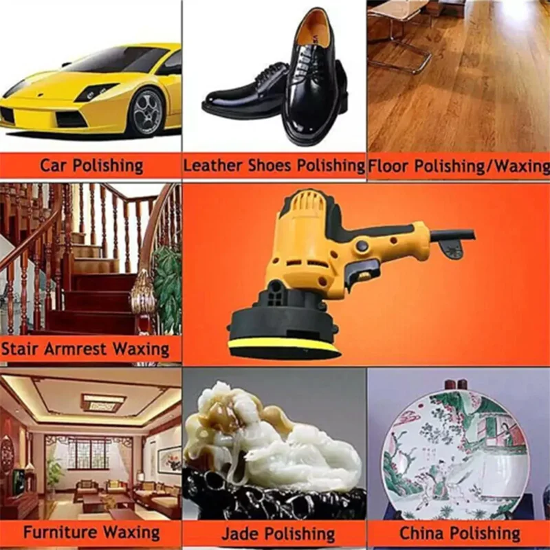 Electric Car Polisher 220V 700W Auto Polishing Machine Adjustable Speed Sander Waxing Tools Car Accessories Powewr Tool 6