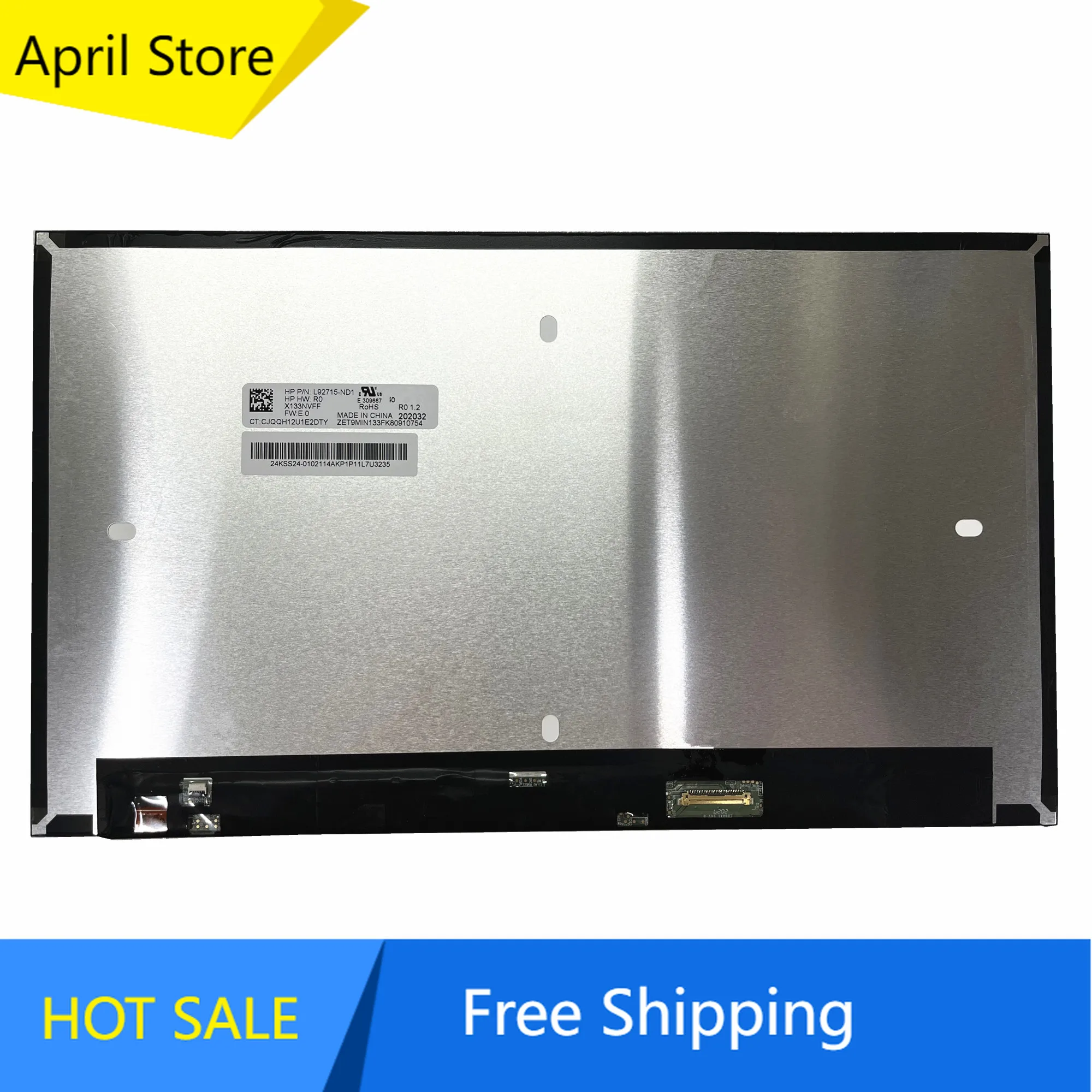 

X133NVFF R0 13,3 ''ЖК-экран для ноутбука, панель дисплея 1920x1080 EDP, 30 контактов, 100% sRGB